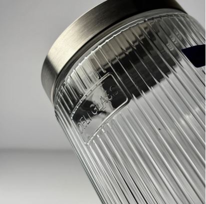 Clear Glass Storage Jar – Airtight Kitchen Jar