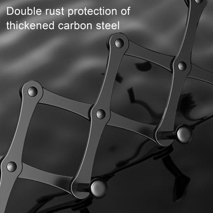 Retractable Over The Door Hook Organizer Rack