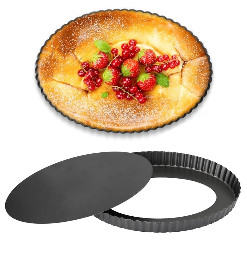 Oval Tart Pan with Removeable Bottom | Oval Quiche Pan