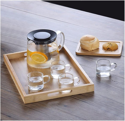 Glass Teapot with Infuser & Silicon Lid, Glass Kettle - Techmanistan in Pakistan