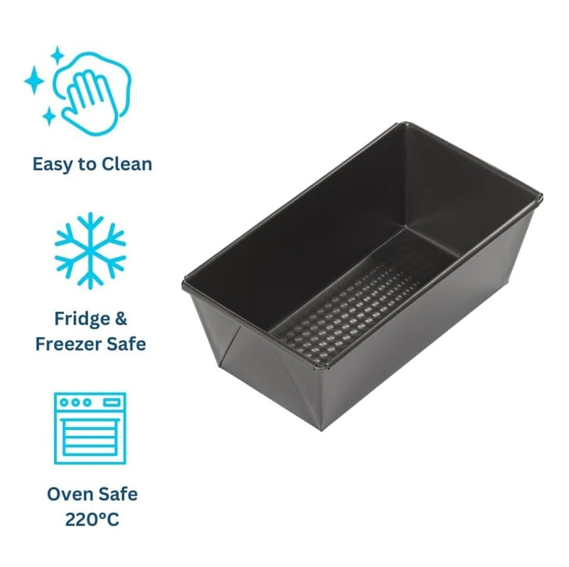 Non-Stick Steel Loaf Pan, Rectangular Bread Pan in 5 Sizes