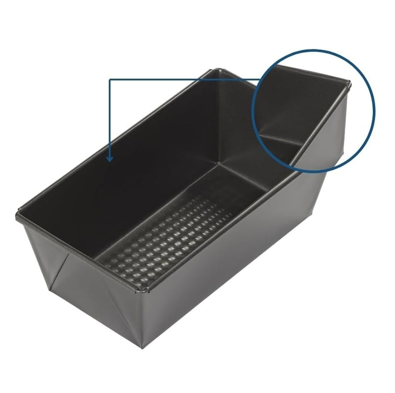 Non-Stick Steel Loaf Pan, Rectangular Bread Pan in 5 Sizes