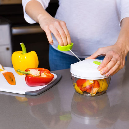 Hand Held Manual Food Chopper, - Techmanistan in Pakistan