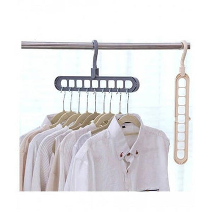 Space saving hanger organizing multiple garments in small apartment wardrobe Pakistan