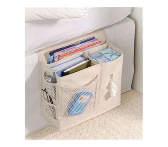 Hanging Storage Bed Bedside Caddy - Techmanistan in Pakistan