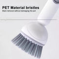 Rotating Long Handle Soap Dispensing Kitchen Brush