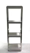Heavy Duty Stainless Steel Rods Wooden Shelves Rack, Multipurposed Rack, Shoe Organizer, Kitchen Shelves Organizer Rack Books Shelves Rack Books Organizer, Outdoor Plant Pots Stand - Techmanistan in Pakistan