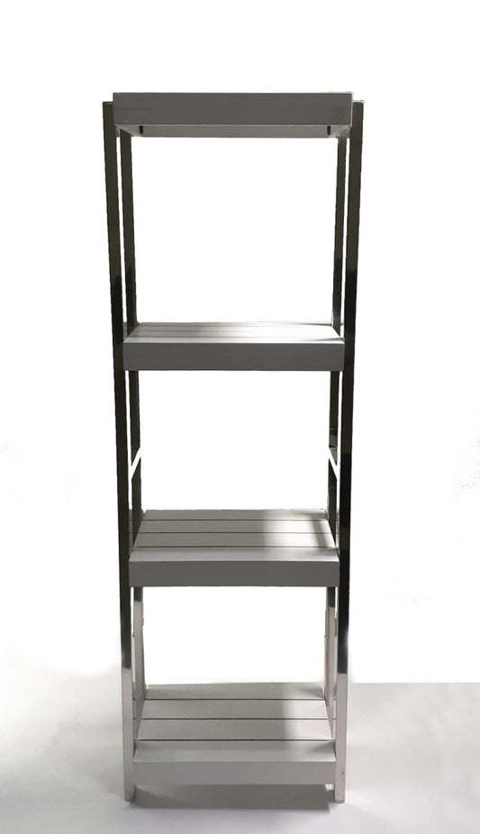 Heavy Duty Stainless Steel Rods Wooden Shelves Rack, Multipurposed Rack, Shoe Organizer, Kitchen Shelves Organizer Rack Books Shelves Rack Books Organizer, Outdoor Plant Pots Stand - Techmanistan in Pakistan