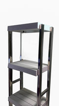 Heavy Duty Stainless Steel Rods Wooden Shelves Rack, Multipurposed Rack, Shoe Organizer, Kitchen Shelves Organizer Rack Books Shelves Rack Books Organizer, Outdoor Plant Pots Stand - Techmanistan in Pakistan