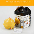 Hen Shape Plastic Electric Egg Boiler - Techmanistan in Pakistan