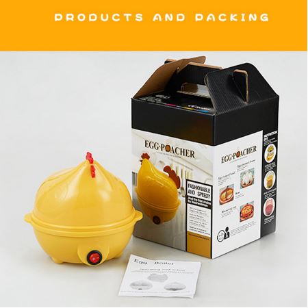 Hen Shape Plastic Electric Egg Boiler - Techmanistan in Pakistan