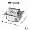 Stainless Steel Bread Bun Butter Roller for Griddle