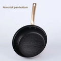 12-Piece Classic Stainless Steel Golden Handles Cookware Set