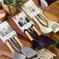 3-Piece Silicone Cooking & Baking Utensil Set