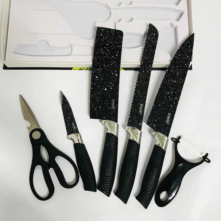 6 Piece's Knife Set