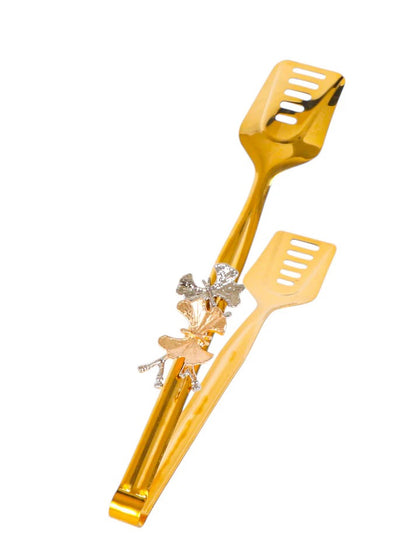 Stainless Steel Luxury Frying Oil Straining Tong