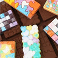 12 Cavity Break Apart Chocolate Mold | 12 Different Designs