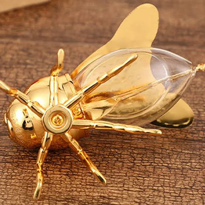 Honey Bee Shape Glass Honey Pot - Techmanistan in Pakistan