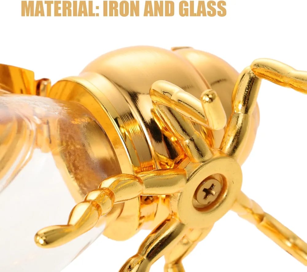 Honey Bee Shape Glass Honey Pot - Techmanistan in Pakistan