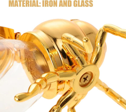 Honey Bee Shape Glass Honey Pot - Techmanistan in Pakistan