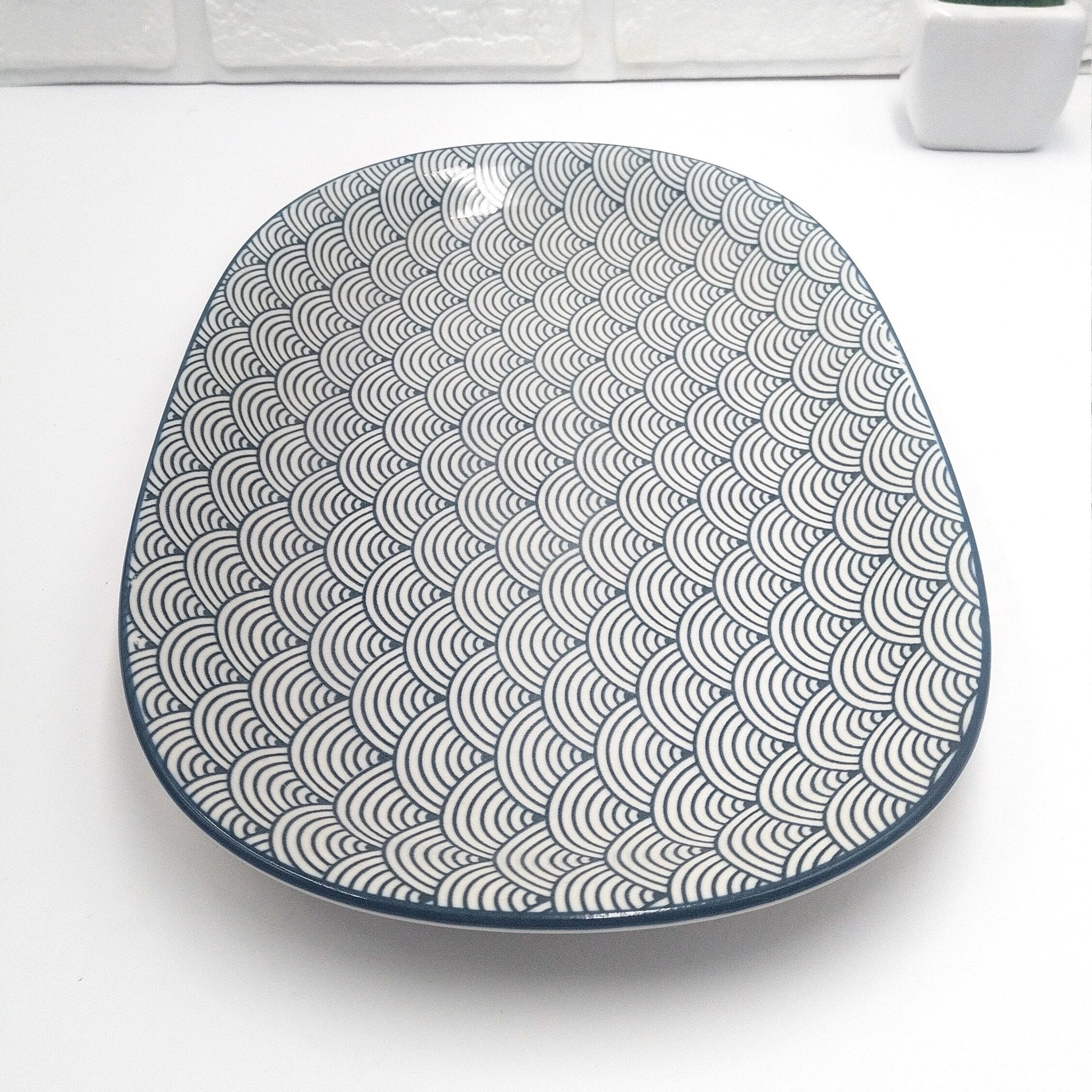 Large Oval Ceramic Tray