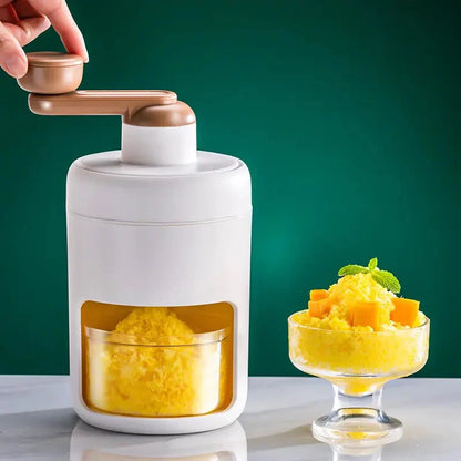 Manual Ice Crusher Machine – Ice Snow Maker & Shaved Ice Machine for Home Use