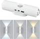 Double Headed USB Rechargeable Motion Sensor Night Light