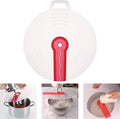 Multi-Purpose Microwave Splatter Screen and Mixing Bowl Splash Guard
