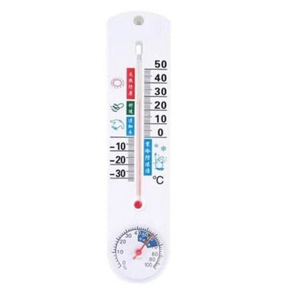 Indoor Outdoor Hanging Temperature Sensor Thermo Scale Hygrometer - Techmanistan in Pakistan