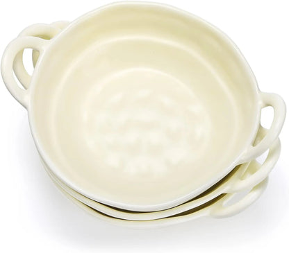 Irregular Shape Ceramic Bowl With Handles - Techmanistan in Pakistan