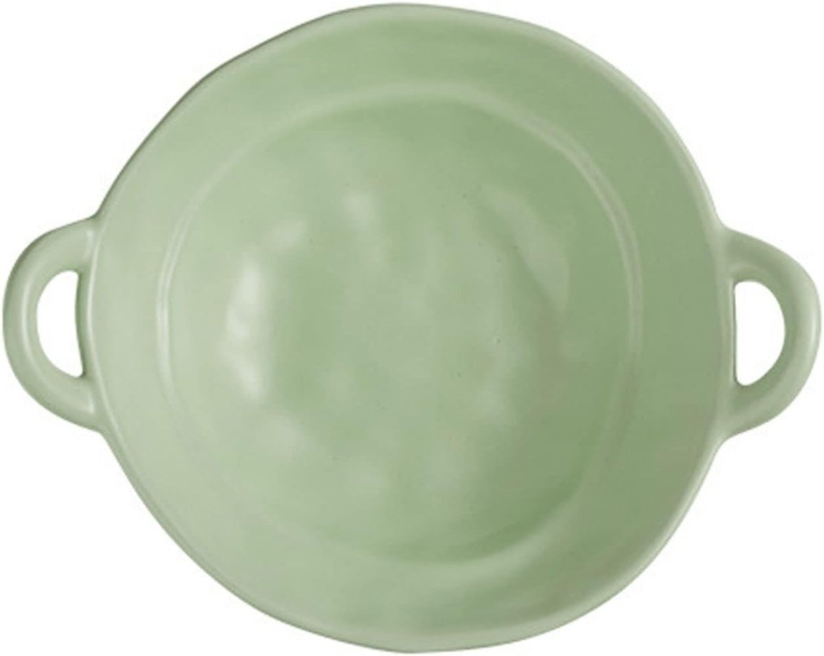 Irregular Shape Ceramic Bowl With Handles - Techmanistan in Pakistan