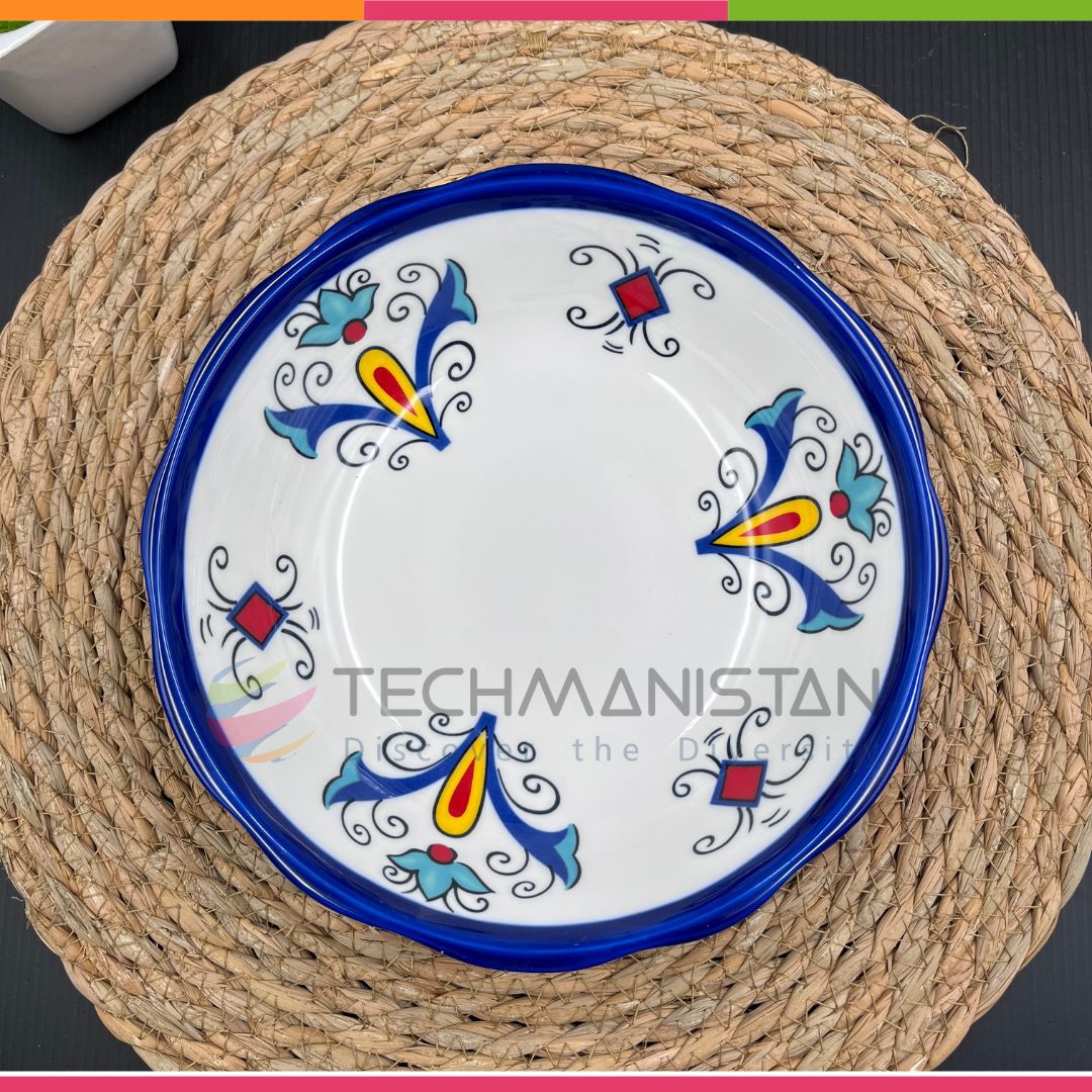 Irregular Shape Flower Ceramic Bowl - Techmanistan in Pakistan