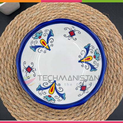 Irregular Shape Flower Ceramic Bowl - Techmanistan in Pakistan