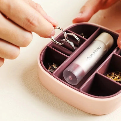 Portable Mini Jewelry Storage Box