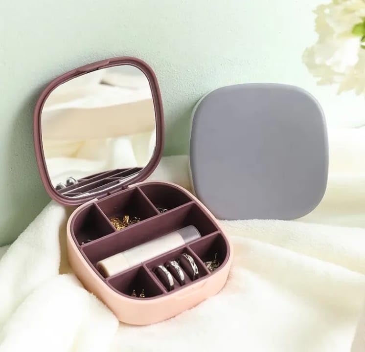 Portable Mini Jewelry Storage Box