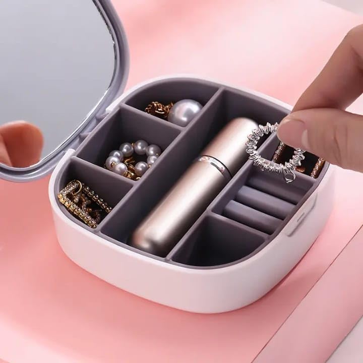Portable Mini Jewelry Storage Box