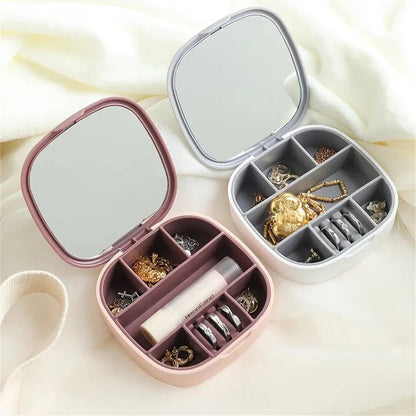 Portable Mini Jewelry Storage Box