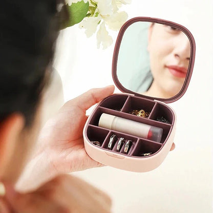 Portable Mini Jewelry Storage Box