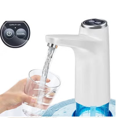 Rechargeable Portable Automatic Water Pump – USB Electric Water Dispenser for Gallon Bottles