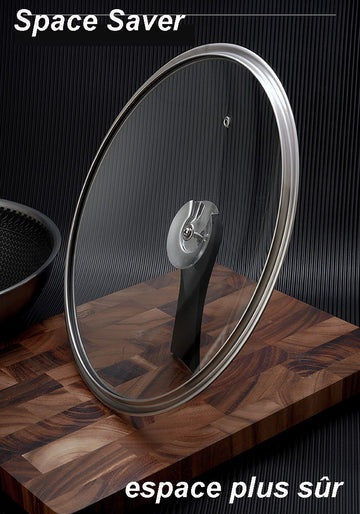 Single Handle Laser Coated Honeycomb Print Nonstick Wok With Lid