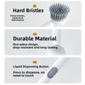 Rotating Long Handle Soap Dispensing Kitchen Brush