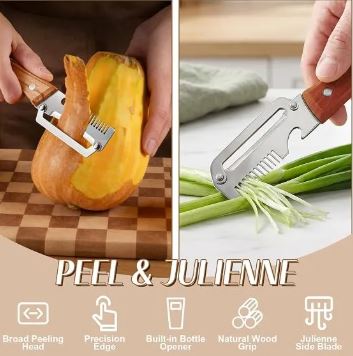 Multi-Functional Vegetable Peeler with Bottle Opener | Potato Peeler