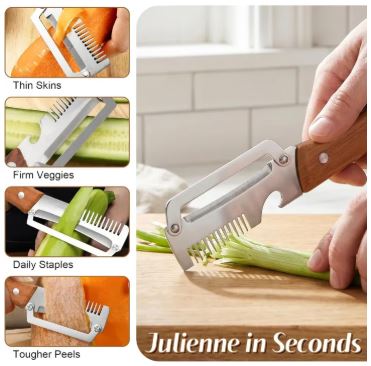Multi-Functional Vegetable Peeler with Bottle Opener | Potato Peeler