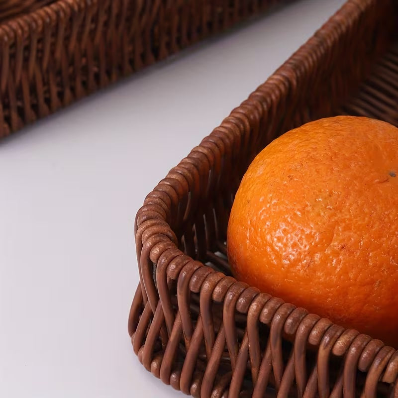 Set of 3 - Nylon Wire Woven Storage Baskets | Multipurposed Baskets