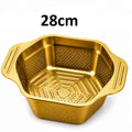Hexagon Shape Stainless Steel Colander Strainer