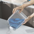 Airtight Food Storage Container with Rotating Cap