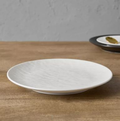 Textured Matte Finish Stoneware Bowl/Plate