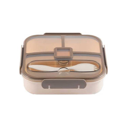 Kids Bento Lunch Box with Fork – Leakproof & Safe - Techmanistan in Pakistan