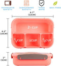 Kids Bento Lunch Box with Fork – Leakproof & Safe - Techmanistan in Pakistan