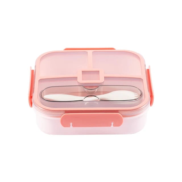 Kids Bento Lunch Box with Fork – Leakproof & Safe - Techmanistan in Pakistan